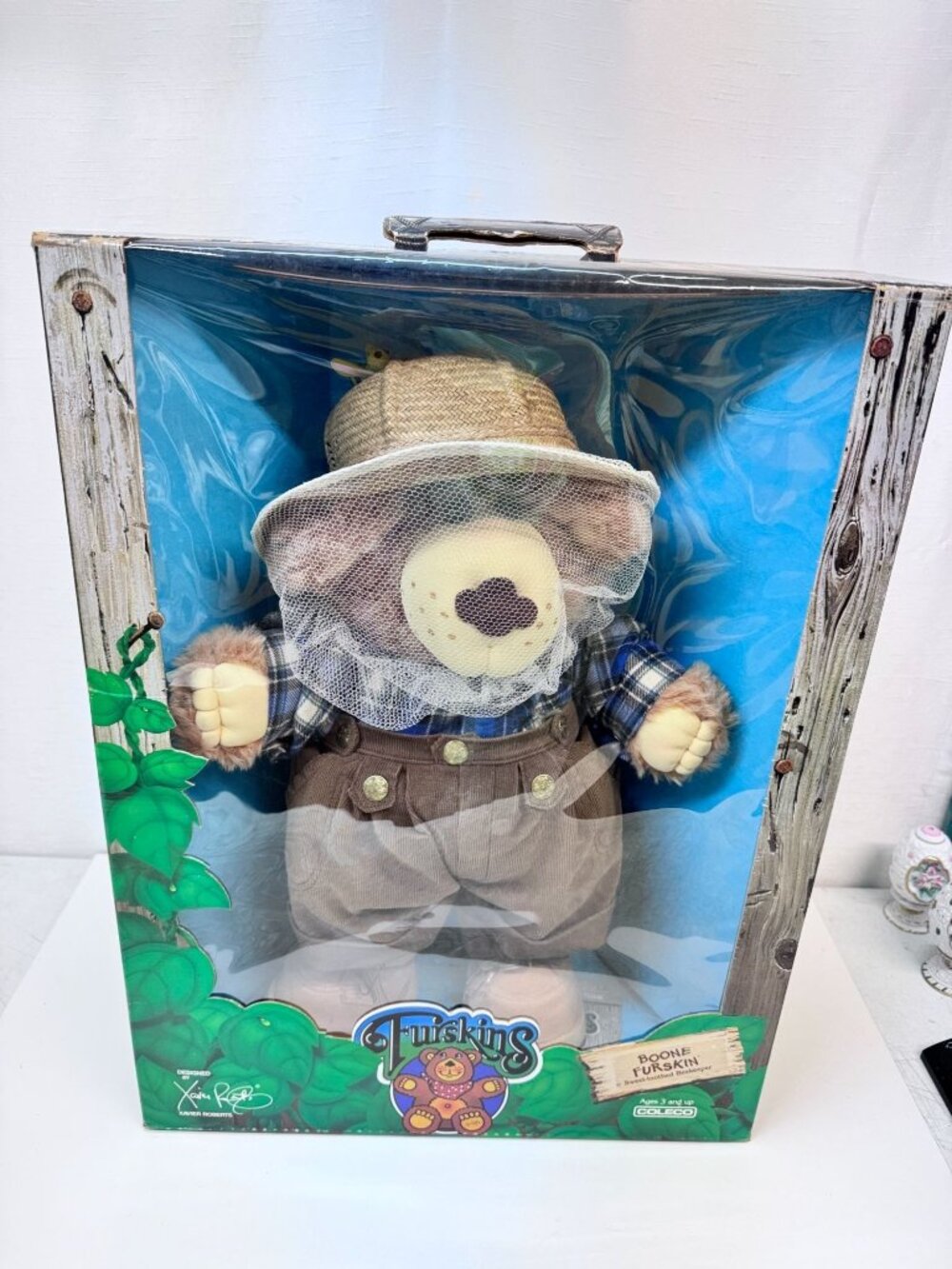 Furskins BOONE Boxed Sweet -Toothed BeeKeeper 1980's